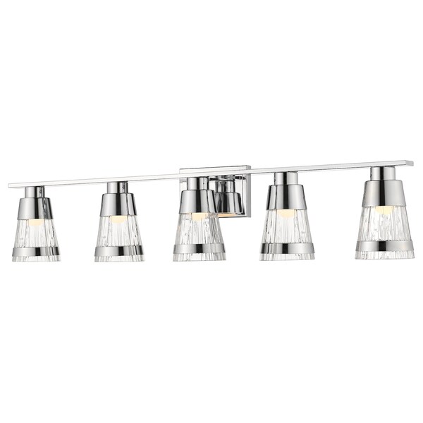 Z-Lite 5 Light Vanity 1923-5V-CH-LED